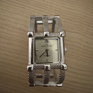 Anne Klein Silver Square Face Watch